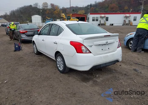 2019 Nissan Versa 1.6 Sv z USA, uszkodzony, nr VIN 3N1CN7AP0KL851131